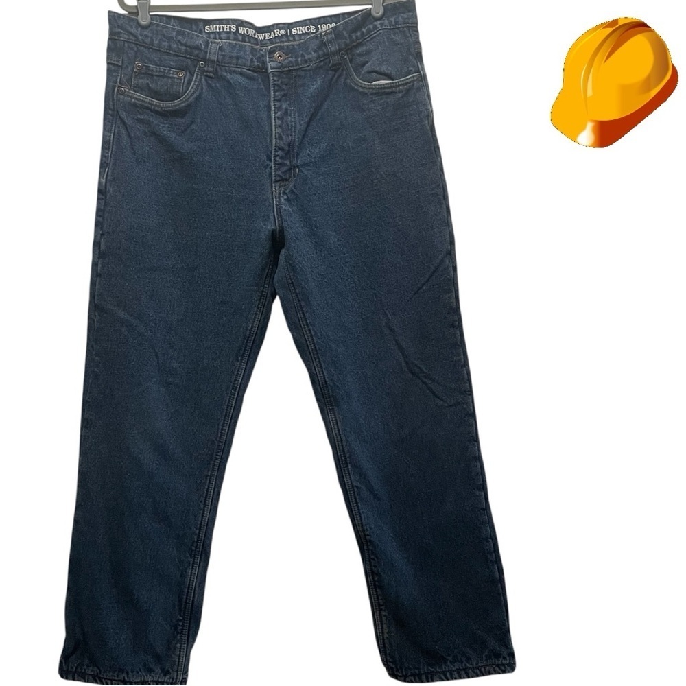 Smiths Men’s fleece lined work jeans 
size 38 x 32   5 pocket style heavy duty